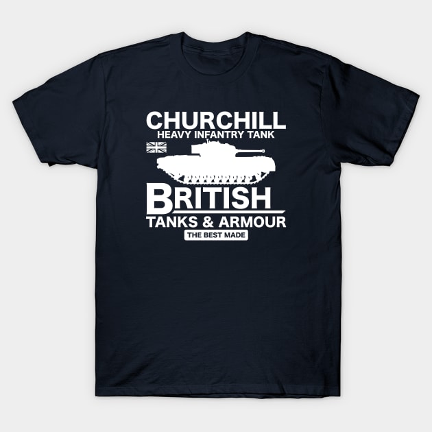 Churchill Tank T-Shirt by TCP